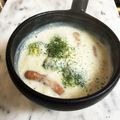 ナピト's cooksnap of when they made 牛乳とほうれん草の朝スープ.