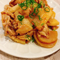 makooooo10's cooksnap of when they made 豚細切れと長芋のニンニクオイ炒め.
