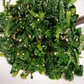 みき☆ハチ's cooksnap of when they made 春菊のごま和え.