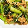 菜つ実☆ミ's cooksnap of when they made 小松菜と油揚げの甘辛コチュジャン炒め♪.