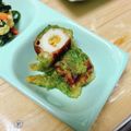 Lashie's cooksnap of when they made 納豆ちくわ大葉天ぷら(なっちく).