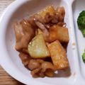 ポニーリボン's cooksnap of when they made 15分！ 厚揚げトンじゃが照り焼き.