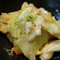 ばたみそーぱん☆'s cooksnap of when they made キャベツと明太子のホットサラダ.