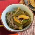有喜穂's cooksnap of when they made 生わかめ茎のきんぴら.