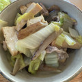 dollyj's cooksnap of when they made 厚揚の炒め煮（牛蒡＊豚バラ＊白菜）.