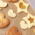 あッか's cooksnap of when they made 市販の飴で☆ステンドグラスクッキー♪.