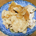 vabochan's cooksnap of when they made 秘密の黄金比だれ❃やわらか豚の生姜焼き❃.