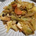 fu♪♪'s cooksnap of when they made 簡単節約＊厚揚げとキャベツの中華味噌炒め.