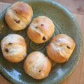 みるく茶's cooksnap of when they made 全粒粉レーズンパン❤️.