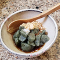 amoni's cooksnap of when they made ☆摘んできたヨモギで！よもぎもち☆.