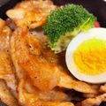 よったん♡'s cooksnap of when they made 豚ロース薄切り肉のオイスター☆生姜焼き.