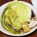 クックM96XDX☆'s cooksnap of when they made 鯖缶と丸ごとキャベツdeヘルシー鍋♡.