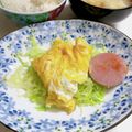 へい♡ゆー♡'s cooksnap of when they made 千切りキャベツと卵のホットサラダ.