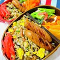 U☆kaoru's cooksnap of when they made ランチに☆ヒジキ煮リメイクチャーハン☆.