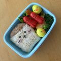 riboribo's cooksnap of when they made ちいかわくりまんじゅうおにぎり弁当！.