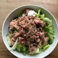 Ruriluru's cooksnap of when they made ポンのきゅうりとレタスのツナサラダ.