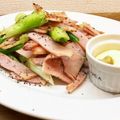 horseland's cooksnap of when they made 白ねぎ+ロースハムのオイル炒め.