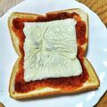 ＊なぁ＊'s cooksnap of when they made 子供でいいもん♪カラメルチーズ☆トースト.