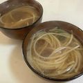 papikun's cooksnap of when they made 重曹×パスタで作る醤油ラーメン.