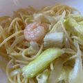 みゅうーみゅう's cooksnap of when they made ニンニク香る！シーフードミックスパスタ.