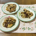 yesmama's cooksnap of when they made 材料２つ＊鶏肉と椎茸の塩にんにく炒め.
