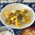 のらむーちょ's cooksnap of when they made 鮭とじゃが芋のカレー粉炒め♪簡単.