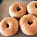 HAG子's cooksnap of when they made 全粒粉50%配合ベーグル.