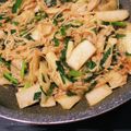 たこかめ's cooksnap of when they made 長芋とニラがあったらオイスター炒め★.