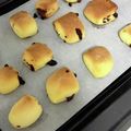 ちょりす816☆'s cooksnap of when they made ひとくち★チョコチップパン（HB使用）.