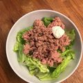 Ruriluru's cooksnap of when they made レタスとツナサラダ☆切って混ぜるだけ!!.