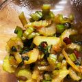 こよりんりん's cooksnap of when they made 【簡単常備菜】セロリのチャチャっと金平♪.