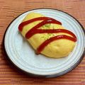 島子☆'s cooksnap of when they made レンジ☆ふわふわオムレツ.