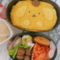 yukarin222's cooksnap of when they made ポムポムプリン　キャラ弁　簡単.
