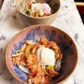 ナピト's cooksnap of when they made 温玉鮭しらす丼.