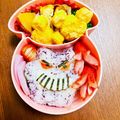 たいちん☆'s cooksnap of when they made キャラ弁 ポケモン ゲンガー.
