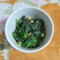 mmameco's cooksnap of when they made お茶漬けの素活用法～ほうれん草の胡麻和え.