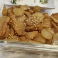 のりのんち's cooksnap of when they made 菊芋のきんぴら　あっという間のおばんざい.