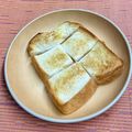 島子☆'s cooksnap of when they made トーストにオリーブオイル＋メープル＋塩.