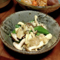 あず7225's cooksnap of when they made たもぎ茸とスナップエンドウのバター炒め.