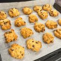 mayu1228yk's cooksnap of when they made HMで簡単チョコチップクッキー.