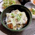 へい♡ゆー♡'s cooksnap of when they made ズボラ飯☆さんま缶でとろ〜りチーズ丼.