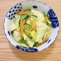 コムギ大好き's cooksnap of when they made キャベツとキュウリのしょうが入り浅漬け.