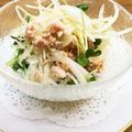 horseland's cooksnap of when they made 玉ねぎとカイワレのツナサラダ.