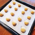 もふもふクロさん's cooksnap of when they made 簡単さくほろ☆米粉のきな粉スノーボール。.
