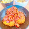 プー♡'s cooksnap of when they made 簡単&シンプル　煮込みハンバーグ.