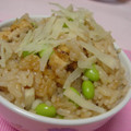 めいとはるのまま's cooksnap of when they made おあげと枝豆の味ごはん.