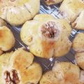 Nahooomi's cooksnap of when they made HBでくるみといちじくのふわふわ黒糖パン.