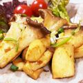よしよしのキッチン☆'s cooksnap of when they made 簡単！エリンギのガーリックバター醤油炒め.