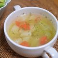 taruママ's cooksnap of when they made サイコロスープ☆.