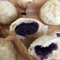 白いハート's cooksnap of when they made ふわふわの蒸しパン♪.
